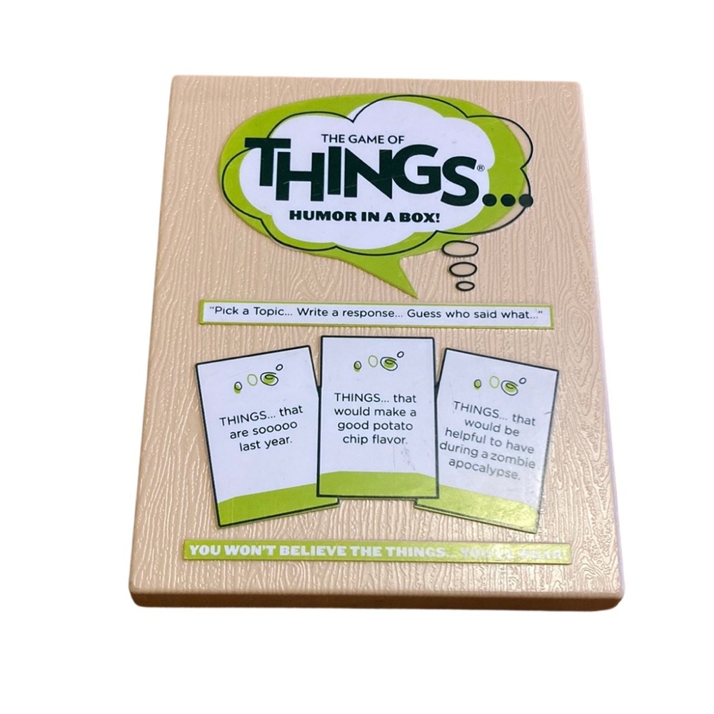 The Game of Things Expansion Pack Card Game Excellent Condition Christmas Gift